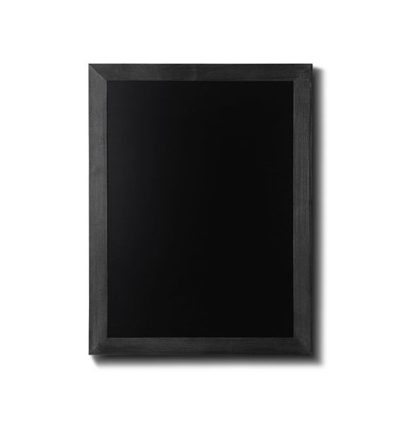 Showdown Displays quadro-negro madeira, moldura plana, preto, 50x60, CHBBL50x60