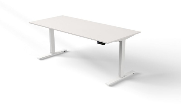 Kerkmann zit/sta tafel B 2000 x D 1000 mm, elektrisch in hoogte verstelbaar van 720-1200 mm, Move 3, wit, 10381010