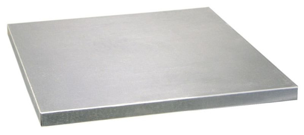 stumpff plank voor draaideurkasten, 500 mm breed, verzinkt, 7800500