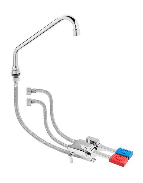 Torneira Saro com pedal - conjunto água fria / quente modelo THEA, 457-1025