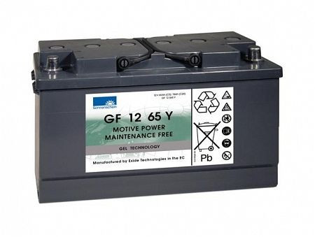 Bateria EXIDE GF 12065 YO, absolutamente livre de manutenção, 130100027