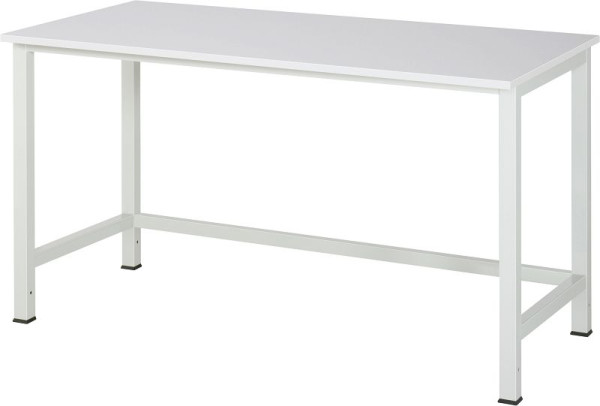 Pracovní stůl RAU série 900, melaminová deska, 1500x825x800 mm, 03-900-1-M22-15.12