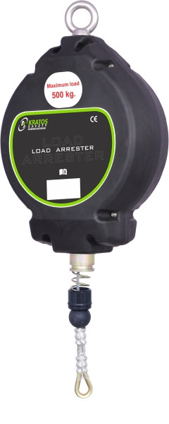 Dispozitiv de asigurare a sarcinii Funcke LSG tip LA10, carcasă din plastic / cablu de oțel 10 m / max. 500 kg, 60020110