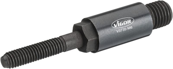 VIGOR-suukappale niittimuttereille, M 6, V3735-M6