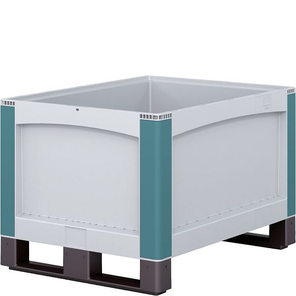 Těžký kontejner BITO SL s ližinou/klapkou /SL 86421K 800x600x420 ližina, C0814-0001