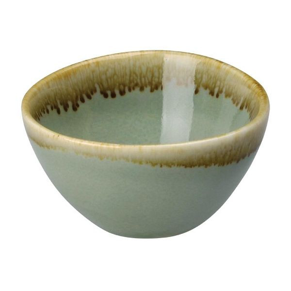 Olympia Kiln dip bowl moss 7cm, PU: 12 τεμάχια, CP959