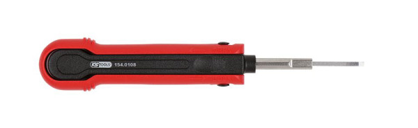 Narzędzie odblokowujące KS Tools do wtyczek płaskich/gniazd płaskich 1,5 mm (AMP Tyco Superseal), 154.0108