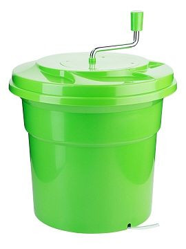 Wirówka do sałaty Contacto 25 litrów, zielona (objętość użytkowa 20 litrów), 1343/027