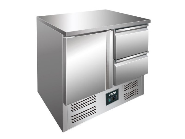 Saro hűtőasztal fiókos VIVIA S901 S/S TOP modell - 2 x 1/2 GN, 323-10062