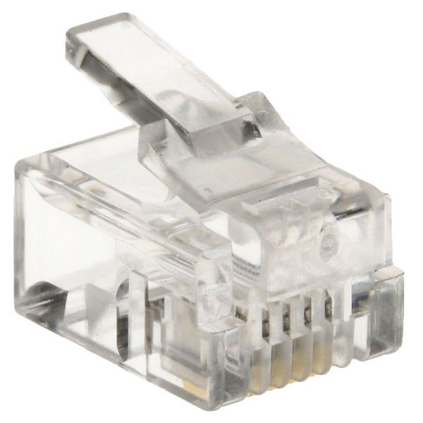 Helos modulaire connector 6P4C (RJ11), VE: 100 stuks, 014169 / 72040