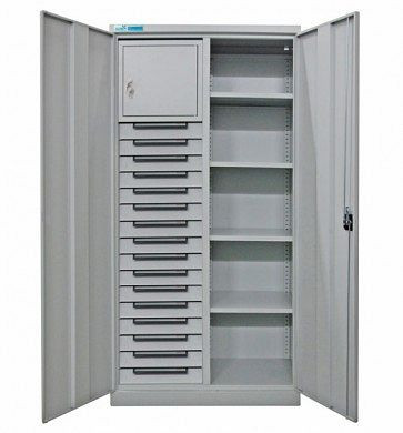 ADB gereedschapskast / systeemkast, afmetingen compleet HxBxD: 1950x950x500 mm, 40984