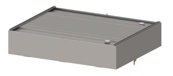 Stalgast επαγωγική κουκούλα οροφής "Expert Line", σχήματος κουτιού 1200 mm x 1800 mm με φίλτρο κυκλώνα/λαβύρινθο τύπου LC2, DH121813