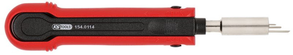 Instrument de eliberare cablu KS Tools pentru prize plate 1,2 mm, 2B, 154.0114