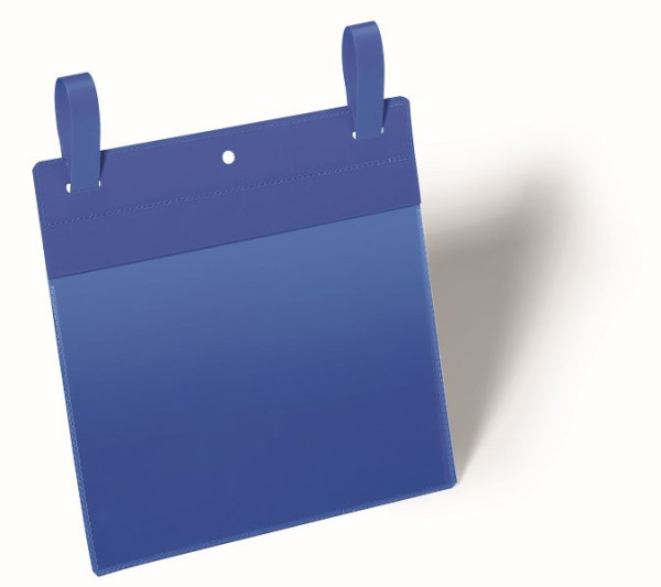 HOLDBAR mesh box taske med flap A5 landskab, mørkeblå, pakke med 50 stk., 174907