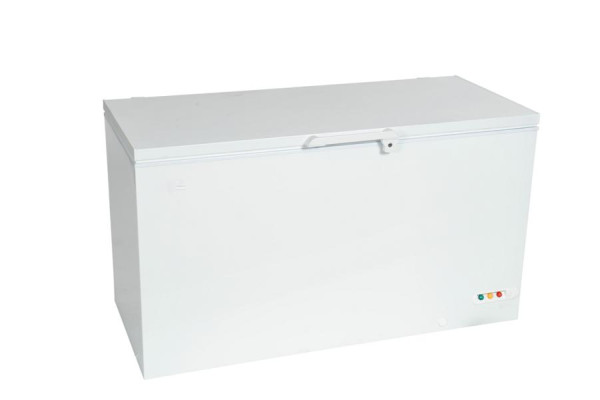 Freezer comercial Saro com tampa articulada isolada modelo EL 53, 481-1065