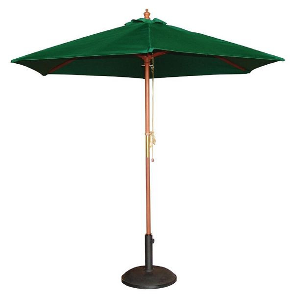 Umbrelă de soare rotundă Bolero verde 2,5m, CB512