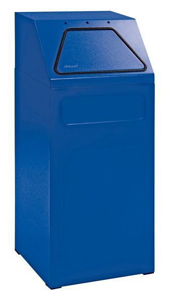 Segregator odpadów tępych 65, RAL 5010/5010, pojemnik wewnętrzny ocynkowany, 65 litrów, 5401004