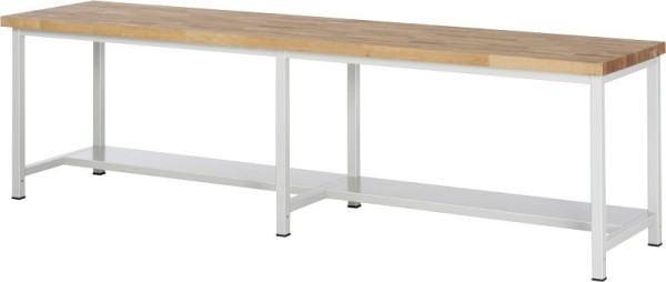 Stół warsztatowy RAU seria 8000 - model 8000-3, szer. 3000 x gł. 700 x wys. 840 mm, 03-8000-3-307B4S.12