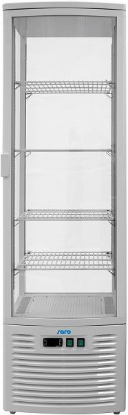 Βιτρίνα ψυγείου Saro μοντέλο SC 280 λευκή, 323-3205