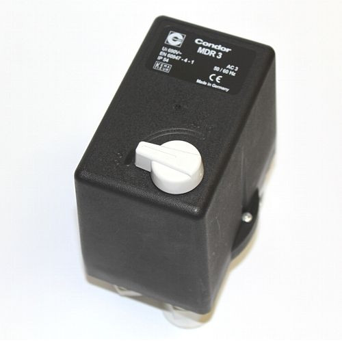 Διακόπτης πίεσης AEROTEC MDR3 - 400 V - 10 bar - 10-16 A - 3/8 inch IT - 3 outlets 1/4 inch IT, 9063076