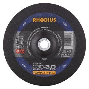 Rhodius ALPHAline KSMK doorslijpschijf, diameter [mm]: 230, dikte [mm]: 3, boring [mm]: 22.23, VE: 25 stuks, 200652