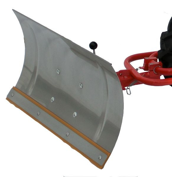 PowerPac tilbehør sneplov rustfrit stål 740 mm med gummiliste og adapter til ED120, ED18459923