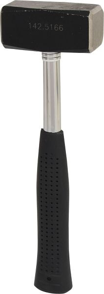 Pumnul KS Tools cu mâner tubular din oțel și mâner din plastic, 1250g, 142.5166