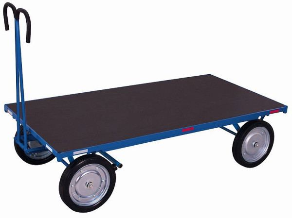 VARIOfit ruční plošinový vozík bez boční stěny, vnější rozměry: 2 065 x 1 000 x 1 340 mm (ŠxHxV), zu-05201