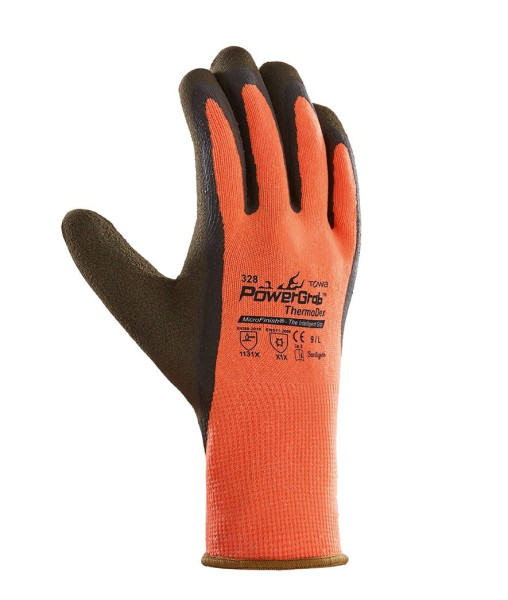 Towa zimní rukavice PowerGrab Thermodex, velikost: 7, balení: 72 párů, 2273-7
