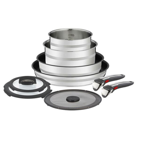 Tefal pannen-/braadpannenset Jamie Oliver By Tefal Ingenio inclusief accessoires, L9769932