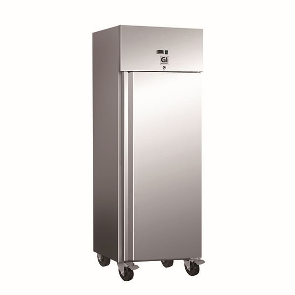 Gastro-Inox RVS 600 liter koelkast, convectiekoeling, netto inhoud 537 liter, 201.012
