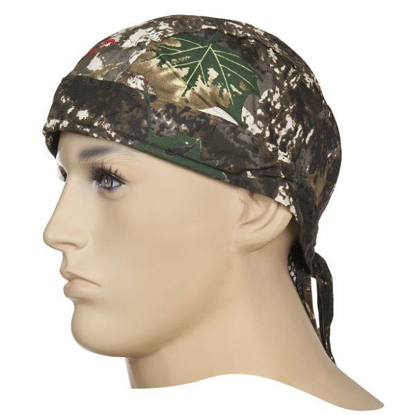 Bandana de protectie pentru cap ELMAG 'CAMOUFLAGE' WELDAS 23-3601, din bumbac, diametru cap 46-68 cm, 59174