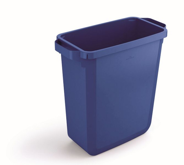 DURABLE DURABIN 60, blauw, afval- en recyclingcontainer, 6-pack, 1800496040