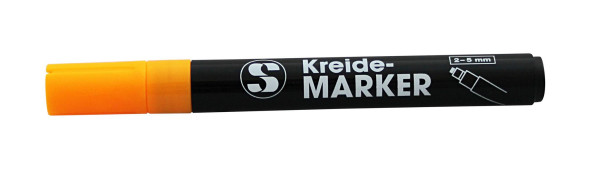 Schneider křídové pero 5 mm, barva oranžová - tloušťka písma: 2-5 mm, 198904