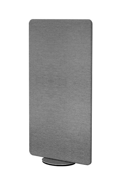 Kerkmann textielelement Metropol draaibaar, B 800 x D 450 x H 1700 mm, grijs, 45697516