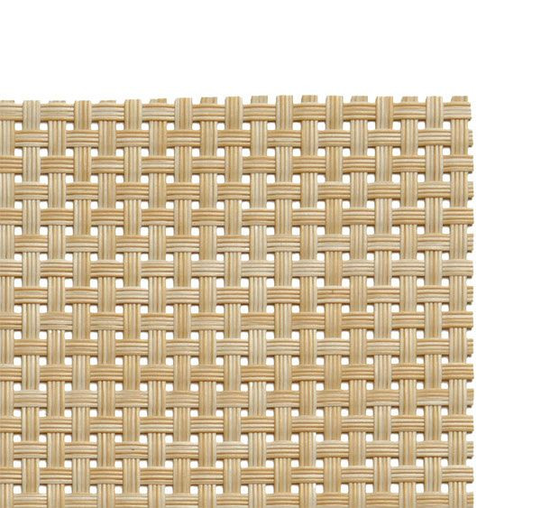 APS placemat - beige, 45 x 33 cm, PVC, smalle band, verpakking van 6, 60014