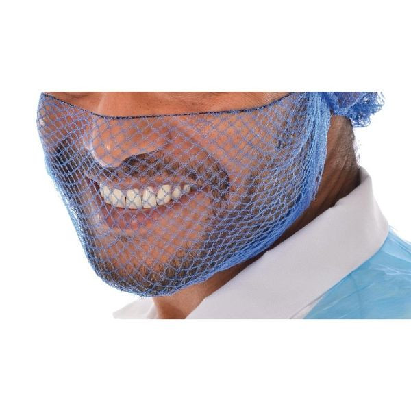 Plasa pentru barba Lion Haircare albastru deschis, PU: 50 bucati, B470