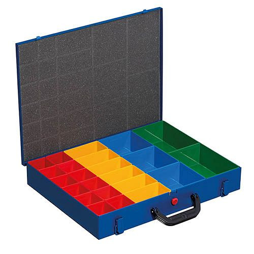 Bedrunka+Hirth Flex-Box-Metaal, 444 x 370 x 70 mm, 23 inzetstukken, 04.KK454120