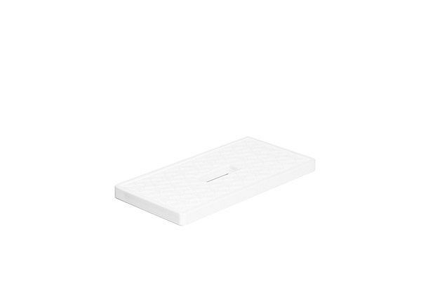Ψυχρή συσκευασία APS, 41 x 21 cm, ύψος: 2,5 cm, πολυαιθυλένιο, λευκό, γεμάτο με ψυκτικό, 10782