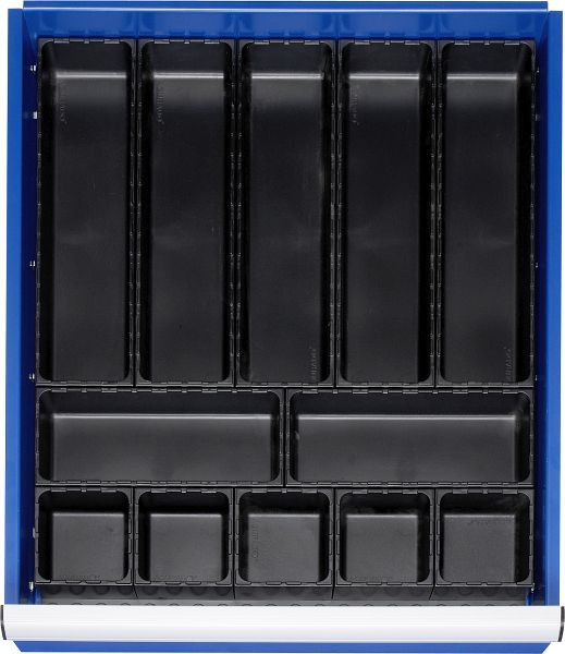 Συλλογή διαίρεσης RAU, 5-2-5 κουτιά, 490x48x560 mm, 09-200-34