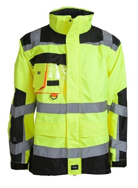 ELKA Visible Xtreme Jacke Farbe: Warngelb/Schwarz Größe: XL, 086004R042.XL