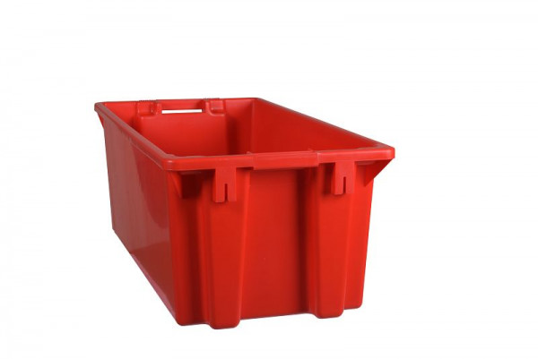 Plastipol-Scheu K 400/80 POLYBOX PP RED, 800 mm x 400 mm x 300 mm, 28480021