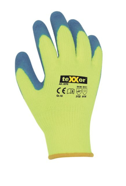 teXXor zimní rukavice "ACRYL", velikost: 10, balení: 144 párů, 2270-10