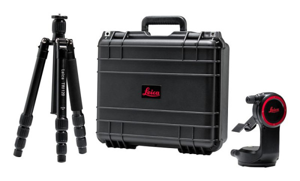 Adapter Leica DST 360 ze statywem TRI 120 w solidnej walizce do pomiarów P2P, 848783