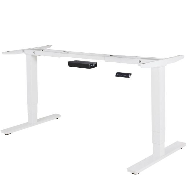 Amstyle elektrisk højdejusterbart bordstel hvid, SPM4.003