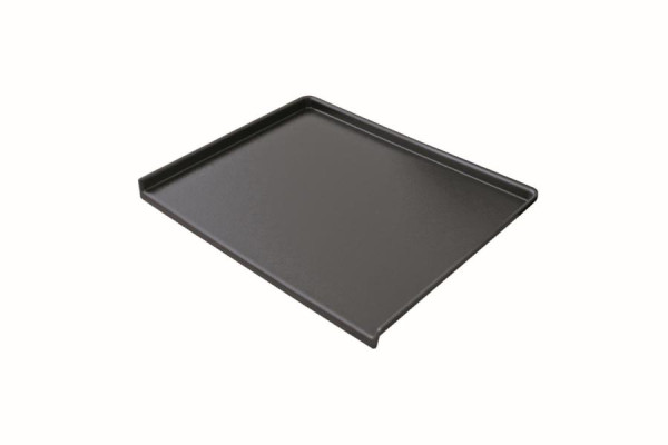 Δίσκος οθόνης Schneider / δίσκος πάγκου 400 x 300 x 3 mm (διπλωμένη άκρη) ABS, μαύρο, στεγανό, με κόκκους, 227640