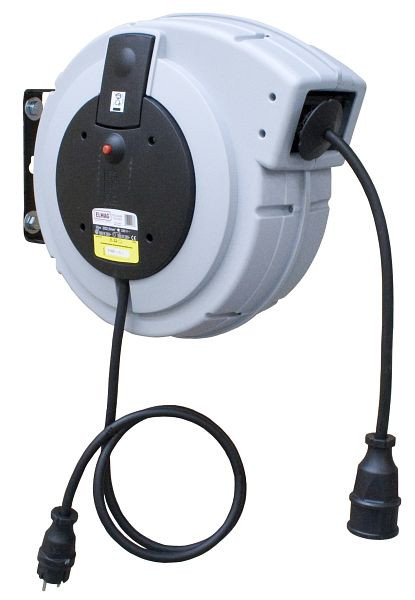 Enrolador de cabo automático ELMAG 'H07RN-F', ROLL MAJOR PLUS 230/20' 3x2,5 mm² (máx. 1600, 3500 watts), 42276