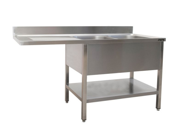 Τραπέζι αποστράγγισης Saro για πλυντήριο πιάτων δεξιά, 1200mm, 700-3100R