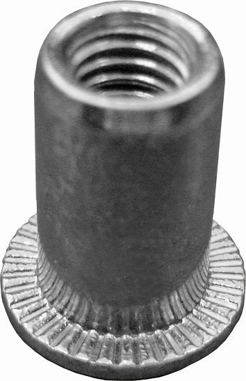 Kunzer blindnittemøtrikker, stål M10 (40 stykker i en æske), 800BNM10