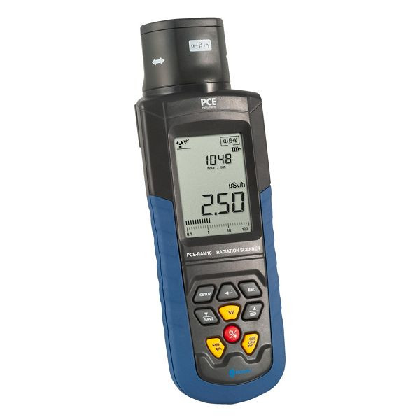 Dispozitiv de măsurare a radiațiilor PCE Instruments, 0,01 - 1000 µSv/h, PCE-RAM 10